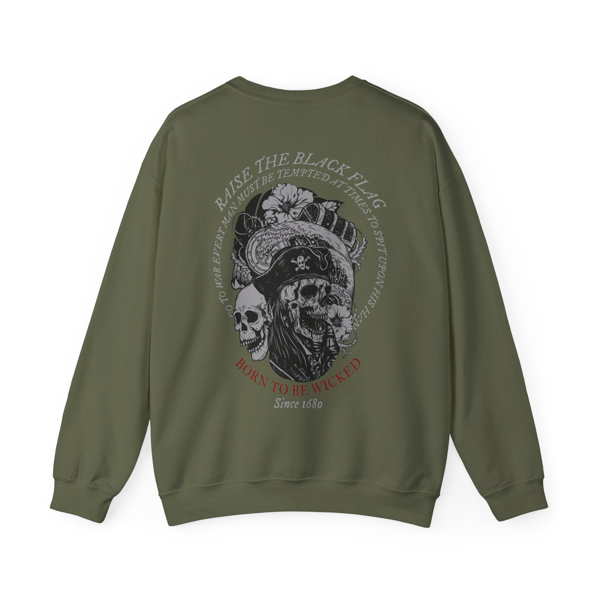 Blackbeard Sweatshirt - Born To Be Wicked