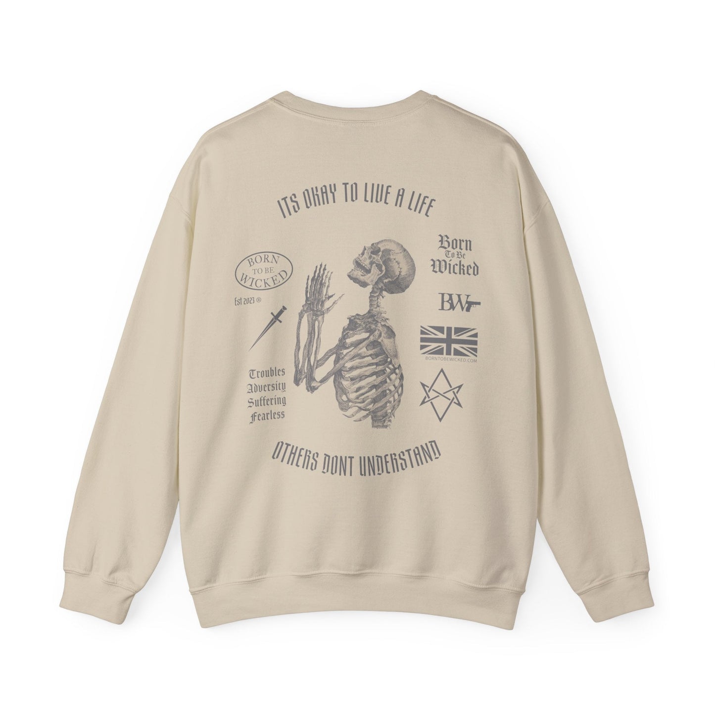 Different Ways Sweatshirt - Born To Be Wicked