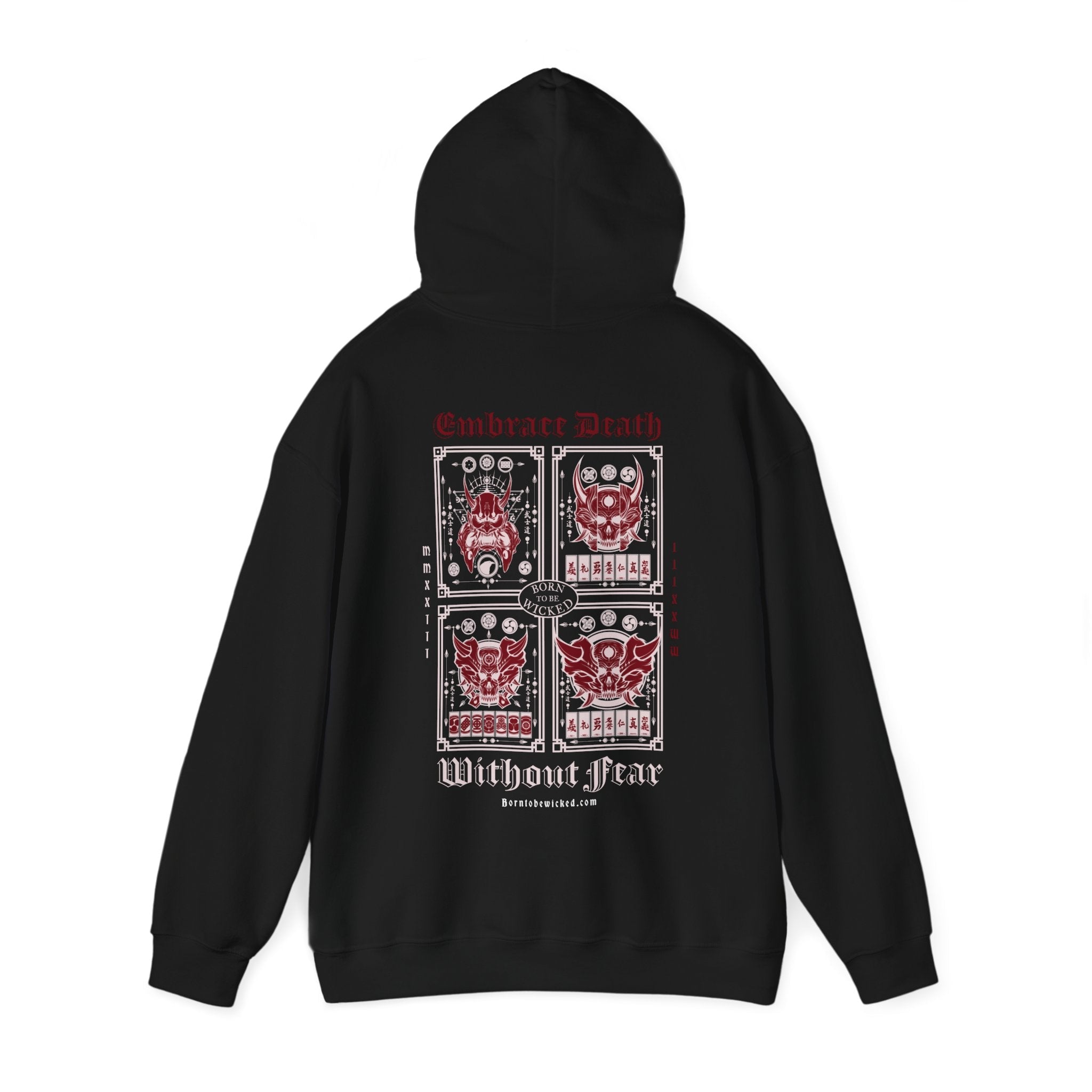 Embrace Death Hoodie - Born To Be Wicked