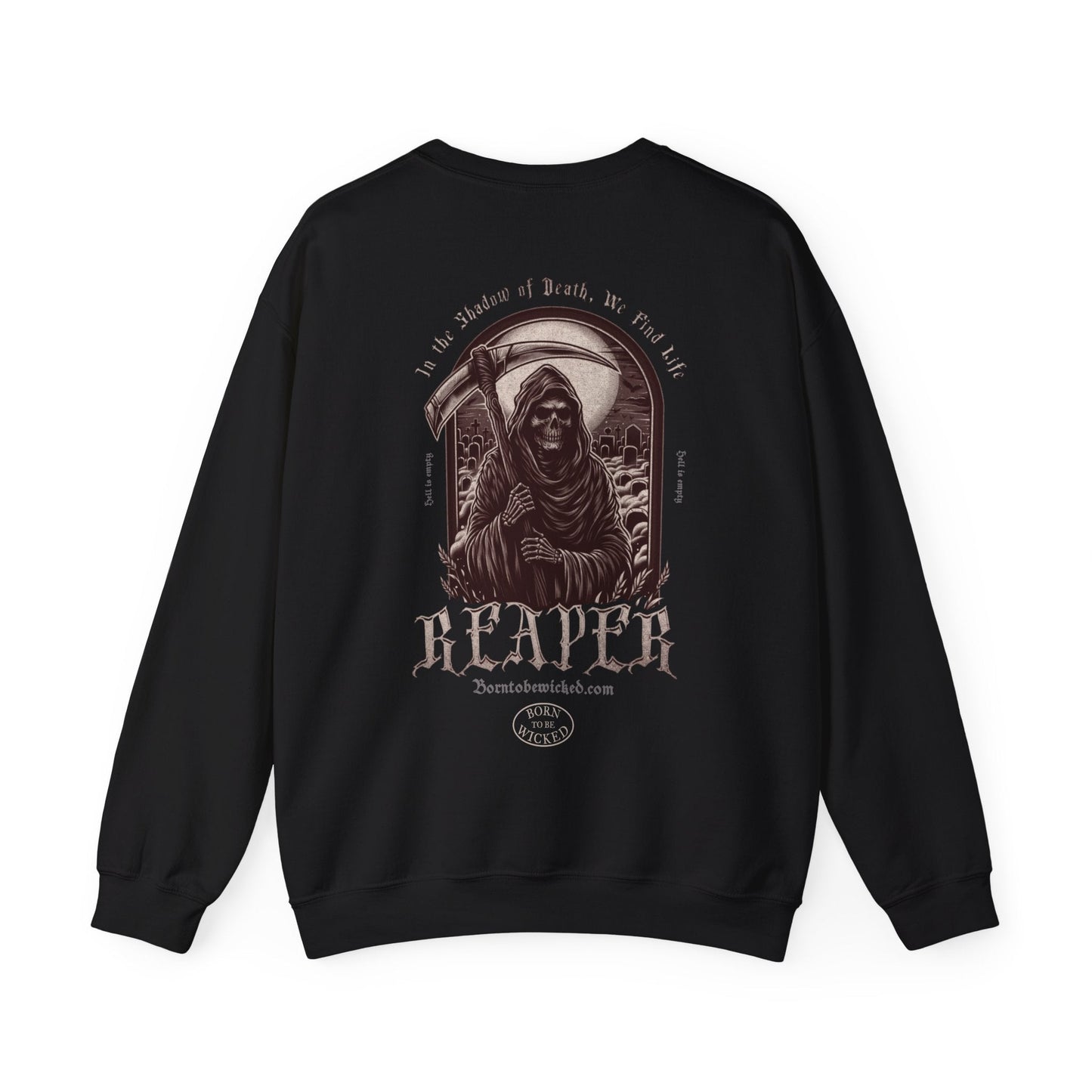 Reaper Sweatshirt - Born To Be Wicked